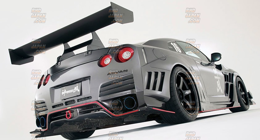 Varis Wide Body Parts Front Fender and Extension Set Kamikaze R